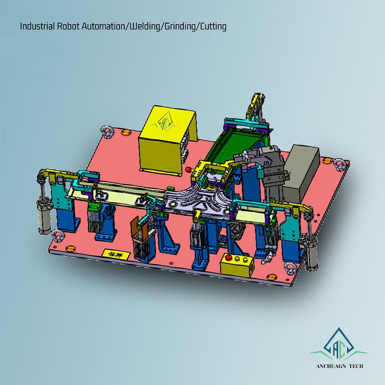 Automobile B-pillar Welding Fixture